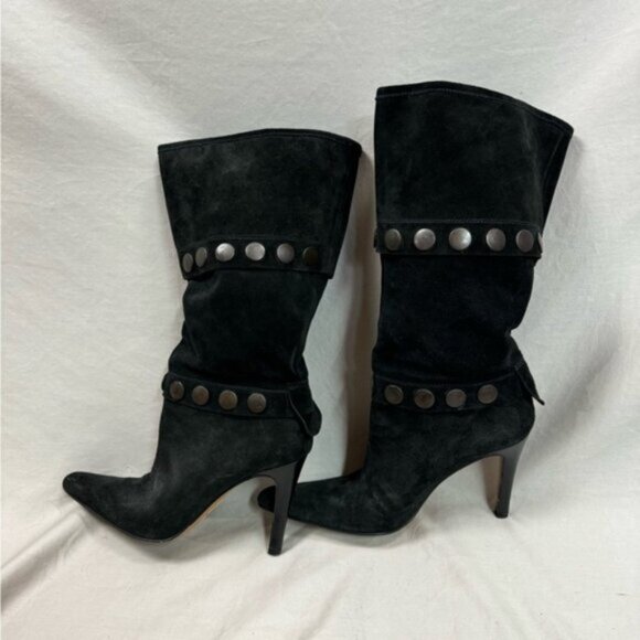 Pedro Garcia Shoes - Pedro Garcia Suede Boot Black